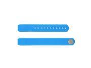 SODIAL Luxury Replacement Silicone Watch Band Strap For Fitbit Alta Watch Wristband Colour:Blue