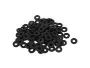 SODIAL M3x7mmx1mm Plastic Round Flat Washer Gasket Seal Ring Black 100 Pcs SODIAL M3x7mmx1mm Plastic Round Flat Washer Gasket Seal Ring Black 100 Pcs
