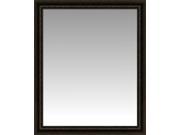 Black Coffee Pine Prairie Wall Mirror Portrait Size 23 X 27