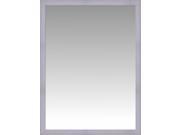 White Rustic Oversized Wall Mirror Portrait Size 33 X 43