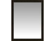 Black Coffee Pine Prairie Wall Mirror Portrait Size 25 X 31