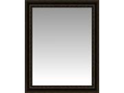 Black Coffee Pine Prairie Small Wall Mirror Portrait Size 19 X 23