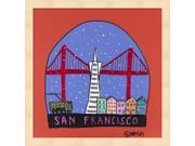 San Francisco Snow Globe by Brian Nash Framed Art, Size 13.25 X 13.25 San Francisco Snow Globe by Brian Nash Framed Art, Size 13.25 X 13.25