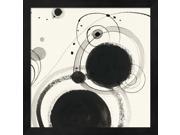 Planetary III by Shirley Novak Framed Art Size 13.25 X 13.25