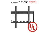 Loctek UL Listed Heavy Duty F2S Fixed TV Wall Mount Low Profile for TV Size 32 55 LED LCD Plasma Flat Screen