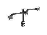 FLEXIMOUNTS D1T Triple Monitor Arm Desk Mounts Stand Fits 10 27 Computer Monitor 22 lbs per arm Clamp
