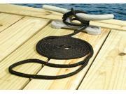 Seachoice 42431 POLY DOCK LINE BLK 3 8IN X 15F
