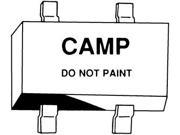 Camp Zinc W24SQ STRAP ZINC 1 1 4X6X12 DOUBLE