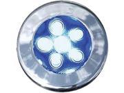 T H Marine LED 51849 DP LED RECESSED PUCK 3 BEZELS BLU