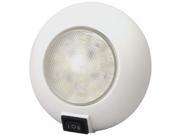 T H Marine LED 51830 DP LED DOME W SWITCH RED WHITE