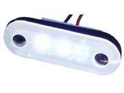 Aqua Signal 16401 7 SANTIAGO 3 LED OVAL BLUE LEDF