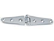 Perko 0120DP2CHR 6 STRAP HINGES C P BRASS PR