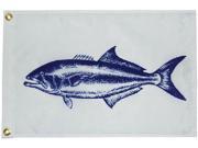 Taylor 2518 FLAG 12FTX18IN NYLON BLUE FISH