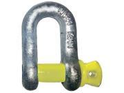 Titan Marine Chain 10319071 SHACKLE D ANCHOR GALV 1 1 8IN