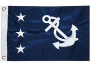 Taylor 93082 FLAG 12INX18IN PAST COMMODORE