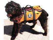 Paws Aboard F1600 DOGGY LIFE JACKET XL FLAMES