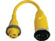 Furrion FP3050 SY PIGTAIL 30A F TO 50A M YELLOW
