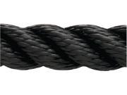 New England Ropes 60541600035 DOCKLINE 1 2 X 35 NYLON BLACK