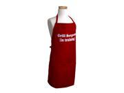 Flirty Aprons Boy s Original Grill Sergeant In Training Red Apron