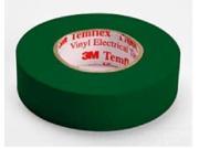 3M 1700C GREEN 3 4X66FT Temflex Vinyl Electrical Tape Green 3 4 x 66