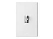 LUTRON AY 600PH WH Ariadni 600W 1 Pole Toggle Dimmer White