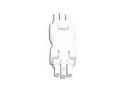 COOPER HU107P Halo 1 1 2 Male to Male Connector White for HU10