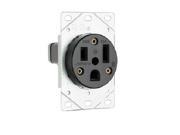 P S 3804 Straight Blade Receptacle Flush 2P 3 Wire 50A 250V 6 50R