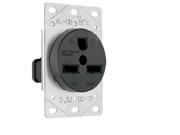P S 3801 Straight Blade Receptacle Flush 2P 3 Wire 30A 250V 6 30R