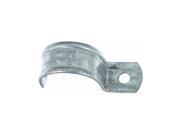 T B HS 101 1 2 Steel One Hole Strap Zinc Plated Qty 10