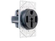P S 3894 Straight Blade Range Receptacle Flush 3P 4 Wire 50A 125 250V 14 50R