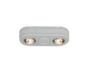 All Pro REV235FW Revolve Series White Double Head LED Floodlight Only 3500K