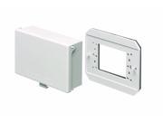 Arlington Weather Proof Outlet Cover with Plate Horizontal White 60HC
