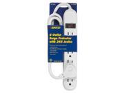 Satco 6 OUTLET ABS POWER STRIP 91 220