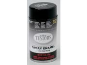 Flat Black Spray Testors Enamel Plastic Model Paint