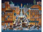 500 Piece Old Montreal Christmas Winter Puzzle