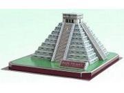 Mayan Kukulan Pyramid In Mexico 3 D Puzzle Model Kit