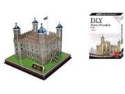 3d Tower Of London Uk United Kingdom Model Kit