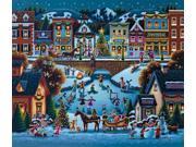 500 Piece Hometown Christmas Puzzle