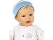 Blonde blue Sweet Baby Newborn Nursery Doll