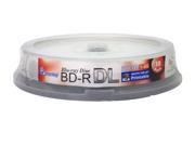 Smartbuy 6X BD R DL 50GB Dual Layer White Inkjet Hub Printable Video Audio Photo Data Recordable Disc 10 Packs