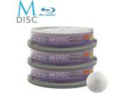 Smartbuy M Disc BD R 25GB 4X HD 1000 Year Permanent Recordable Disc 30 Packs