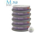 Smartbuy M Disc BD R 25GB 4X HD 1000 Year Permanent Recordable Disc 50 Packs