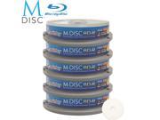 Smartbuy M Disc BD R 25GB 4X HD White Inkjet Printable Recordable Disc 50 Packs