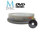 10 Pack Smartbuy M Disc DVD 4.7GB 4X HD 1000 Year Permanent Data Archival Backup Blank Media Recordable Disc