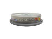 Smartbuy M Disc DVD 4.7GB 4X HD 1000 Year Permanent Recordable Disc 10 Packs