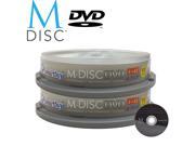 Smartbuy M Disc DVD 4.7GB 4X HD 1000 Year Permanent Recordable Disc 20 Packs