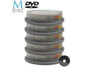 Smartbuy M Disc DVD 4.7GB 4X HD 1000 Year Permanent Recordable Disc 50 Packs