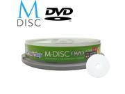 10 Pack Smartbuy M Disc DVD 4.7GB 4X HD White Inkjet Printable 1000 Year Permanent Data Archival Backup Blank Media Recordable Disc