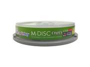 Smartbuy M Disc DVD 4.7GB 4X HD White Inkjet Printable Recordable Disc 10 Packs