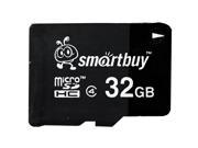 Smartbuy 32GB Micro SDHC Class 4 TF Flash Memory Card SD HC C4 Fast Speed for Camera Mobile Phone Tab GPS MP3 TV